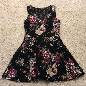 Floral cocktail dress